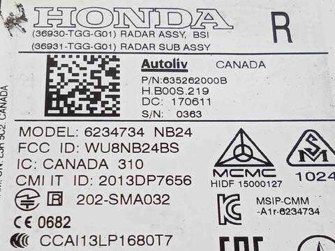 Foto 4ª: Centralita Motor ECU Honda Civic 1.0 129CV 95KW [P10A2] (2017)