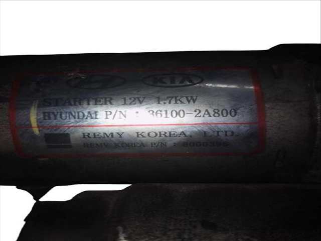 Foto 3ª: Motor de Arranque Hyundai ix35 1.7 CRDI (2009)