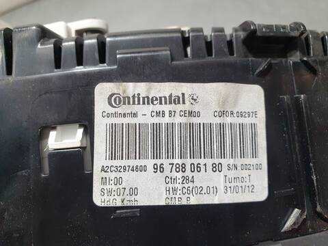 Foto 2ª: Cuadro de Instrumentos Citroen DS4 DESIGN 112CV 82KW [9H05] (2012)