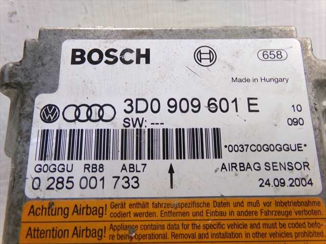 Foto 4ª: Centralita Airbag Volkswagen Touareg 5.0 TDI V10 2002-2010 [AYH] (2004)