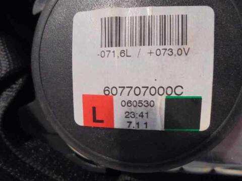 Foto 2ª: Cinturón Trasero Izquierdo Fiat Punto 1.4 CAT 78CV 57KW [350A1000] (2007)