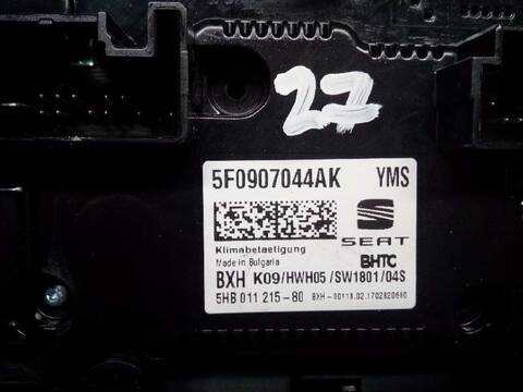 Foto 3ª: Mando Calefacción A. A. Seat Leon STYLE 115CV 85KW [DDY] (2017)