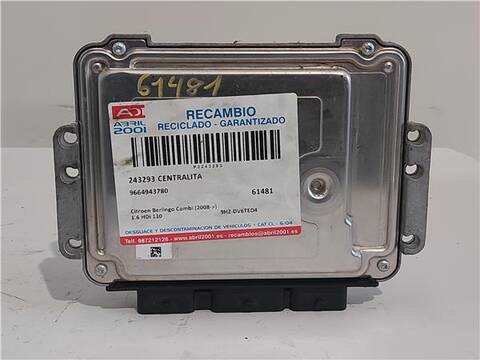 Centralita Motor ECU Citroen Berlingo 1.6 HDI 110 109CV 80KW