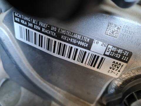 Foto 2ª: Motor Completo Volkswagen Polo UNITED 95CV 70KW [DLAC] (2021)