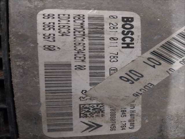 Foto 2ª: Centralita Motor ECU Peugeot 206 1.4 D [D-8HZ] (2005)