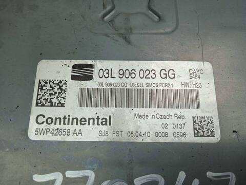 Foto 3ª: Centralita Motor ECU Seat Altea 1.6 TDI 105CV 77KW [CAY] (2010)