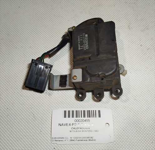 Foto 2ª: Calefacción Mitsubishi Montero 2.5 TD V40 [4D56] (1992)