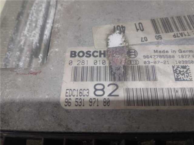 Foto 2ª: Centralita Motor ECU Peugeot 206 1.4 HDI ECO 70 [8HX (DV4TD)]