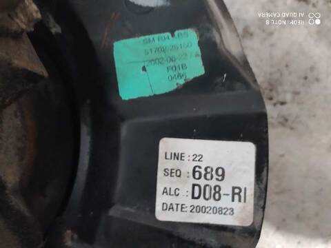 Mangueta Delantera Derecha Hyundai Santa Fe 2.0 GLS CRDI 113CV 83KW