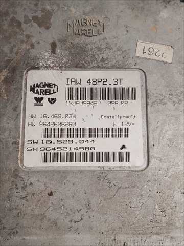 Foto 2ª: Centralita Motor ECU Peugeot 206 2.0 GASOLINA [G/RFN] (2002)