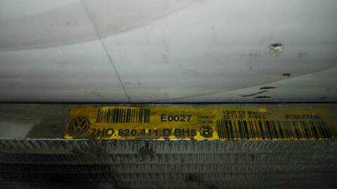 Radiador Calefaccion A.A. Volkswagen Transporter 2.5 TDI 130CV 96KW T5 CAJA ABIERTA DOBLE CABINA