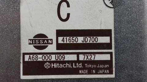 Foto 3ª: Centralita Motor ECU Nissan Qashqai 2.0 DCI TD CAT 150CV 110KW [M9R] (2007)