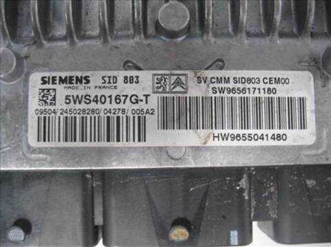 Foto 2ª: Centralita Motor ECU Peugeot 407 2.0 HDI 135 136CV 100KW [RHR (DW10BTED4)] (2005)