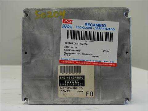 Centralita Motor ECU Toyota Corolla 2.2 D-4D 136CV 100KW
