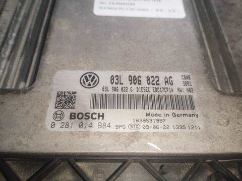 Foto 2ª: Centralita Motor ECU Volkswagen Golf CBAB (2009)