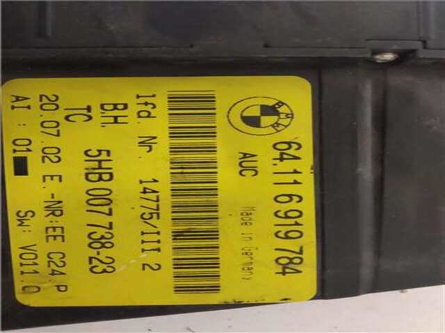 Foto 3ª: Mando Climatizador Bmw Serie 3 315 1.8 16V (116 CV) COMPACT [N46B18A]