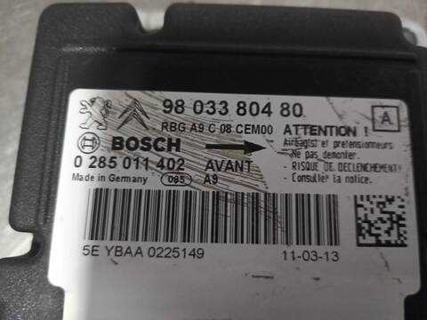 Foto 4ª: Centralita Airbag Peugeot 208 ACCESS 68CV 50KW [8HR01] (2013)