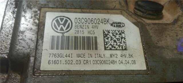 Centralita Motor ECU Seat Ibiza 1.4 25 ANIVERSARIO [1.4 LTR. - 63 KW 16V]