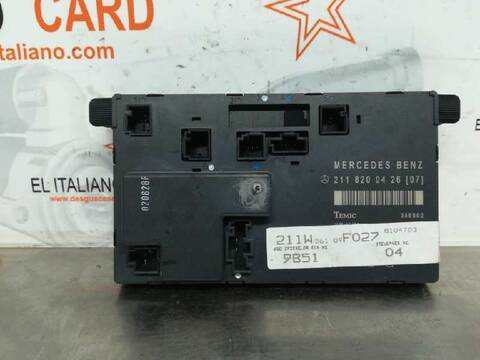 Foto 2ª: Centralita Cierre Centralizado Mercedes Clase E 180 E 220 CDI 211.006) BERLINA 150CV 110KW [646961] (2002)