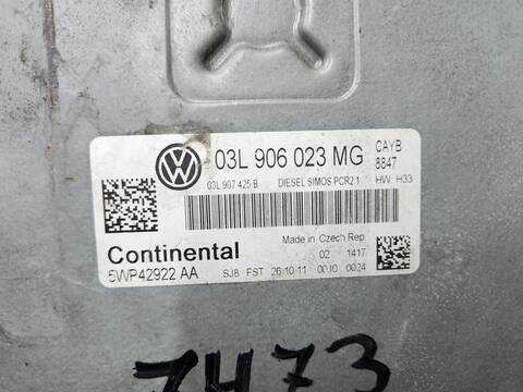Foto 3ª: Centralita Motor ECU Volkswagen Polo ADVANCE 90CV 66KW [CAYB] (2011)