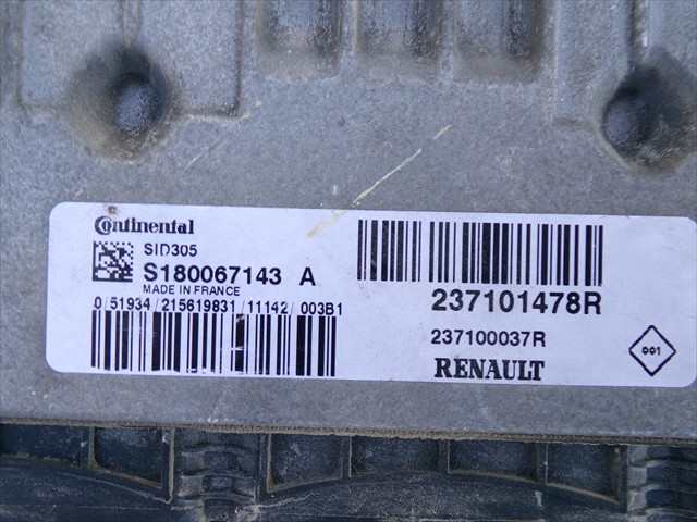 Foto 3ª: Centralita Motor ECU Renault Laguna 1.5 DCI RANCHERA,2007-2015 [K9K57] (2011)