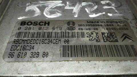 Foto 3ª: Centralita Motor ECU Citroen Berlingo 65CV 48KW (2006)