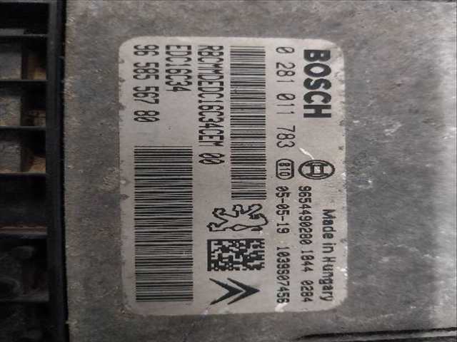 Foto 2ª: Centralita Motor ECU Peugeot 206 1.4 D [D-8HX] (2002)