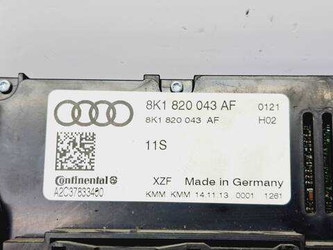 Foto 2ª: Mando Calefacción A. A. Audi A4 2.0 16V TDI CLEAN DIESEL 150CV 110KW [CJCD] (2014)