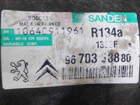 Foto 3ª: Compresor Aire Acondicionado Citroen C4 1.6 HDI (2004)