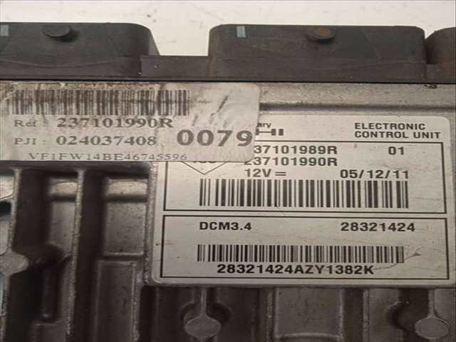 Foto 2ª: Centralita Motor ECU Renault Kangoo 1.5 DCI DIESEL FAP 75CV 55KW [K9K808] (2012)