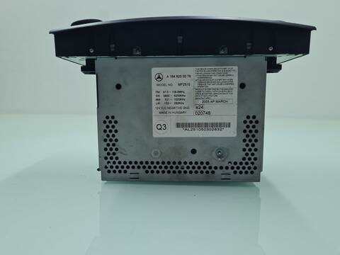 Foto 4ª: Sistema Audio Radio CD Mercedes Clase ML 320 3.0 CDI W164) 224CV 165KW 164.122) [OM642940] (2006)