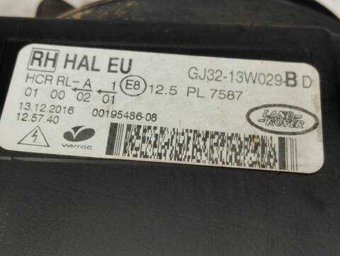 Foto 3ª: Faro Derecho Land Rover Range 2.0 D150 MHEV 4X4 150CV 110KW [204DTD(AJ21D4)] (2017)