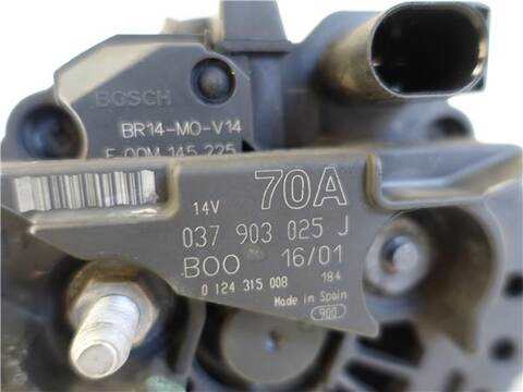 Foto 3ª: Alternador Seat Ibiza 1.4 16V 75CV 55KW [BBY] (2002)