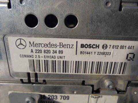 Foto 3ª: Sistema GPS Mercedes Clase S 220 3.2 CDI CAT BERLINA 197CV 145KW [613 960] (2000)