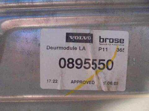Foto 3ª: Elevalunas Manual Trasero Izquierdo Volvo S40 2.0 DIESEL CAT BERLINA 136CV 100KW [D4204T] (2005)
