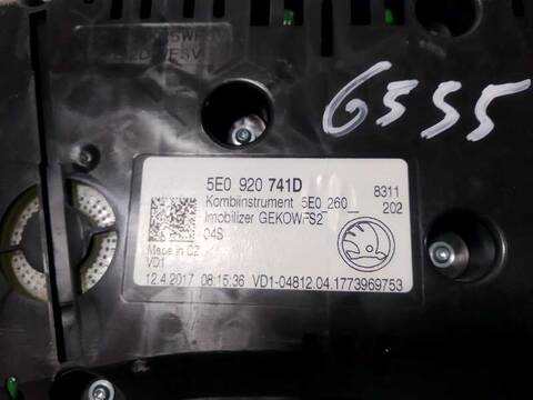 Foto 2ª: Cuadro de Instrumentos Skoda Octavia SCOUT 4X4 150CV 110KW [CRM] (2017)