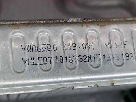 Foto 3ª: Radiador Calefaccion A.A. Volkswagen Touran ADVANCE BMT 110CV [CRKB] (2015)