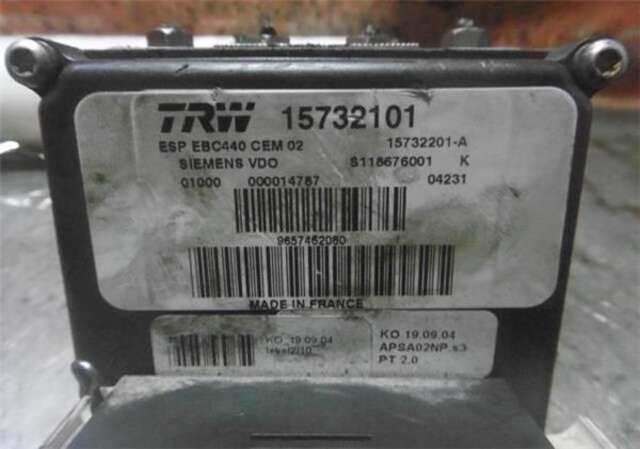 Foto 3ª: Abs Peugeot 407 2.0 HDI 135 [RHR (DW10BTED4)]