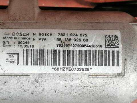 Foto 2ª: Cremallera de Direccion Peugeot Expert 1.6 BLUE-HDI FAP 116CV [D/ BH01] (2016)