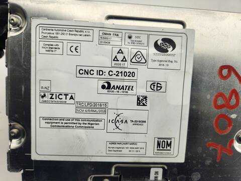 Foto 3ª: Sistema Audio Radio CD DS 7 LOUVRE 179CV 132KW [AH01] (2018)