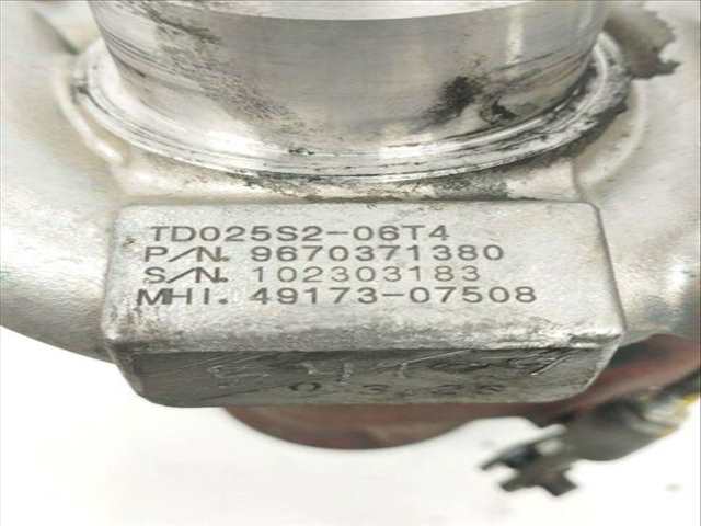 Foto 2ª: Turbocompresor Citroen Xsara 1.6 HDI 110 EXCLUSIVE PICASSO 109CV 80KW [9HY] (2010)