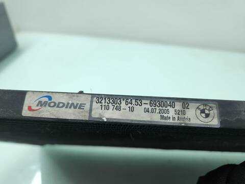 Foto 3ª: Radiador Calefaccion A.A. Bmw Serie 3 315 325I BERLINA 218CV 160KW [N52B25A] (2005)