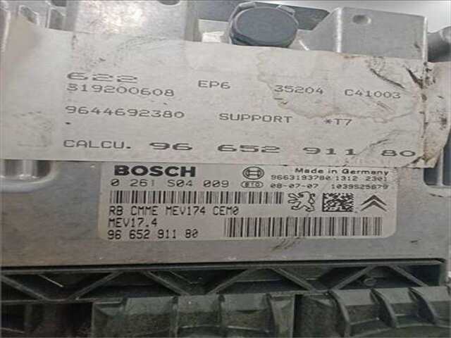 Foto 2ª: Centralita Motor ECU Peugeot 308 1.6 SPORT [1.6 LTR. - 88 KW 16V] [5FW / EP6]