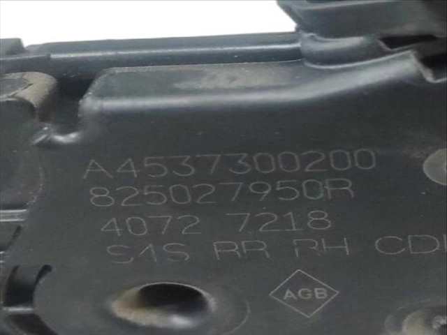 Cerradura Puerta Trasera Derecha Smart Forfour 1.0 453.042 453.043) HATCHBACK