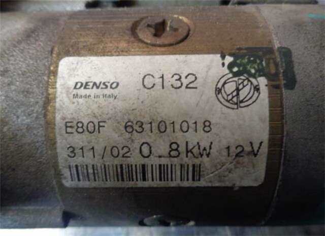 Foto 3ª: Motor de Arranque Fiat Punto G II BERLINA [188A4000]
