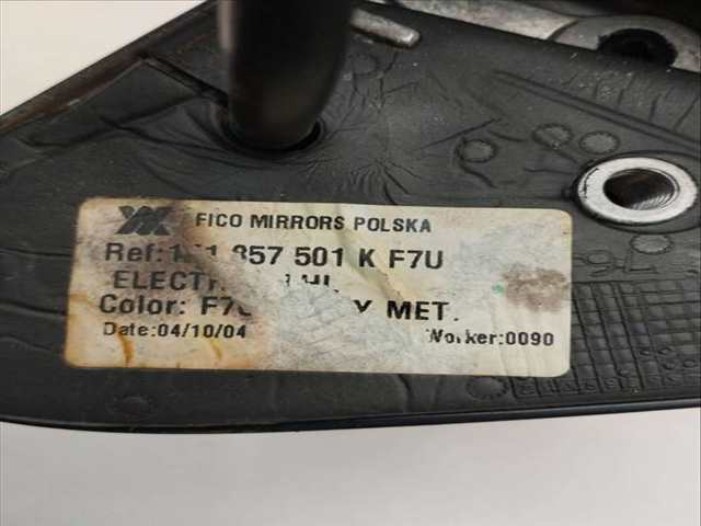 Foto 2ª: Retrovisor Izquierdo Skoda Octavia 1.9 TDI BERLINA 105CV 77KW [BJB] (2004)