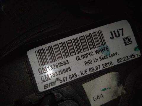 Foto 4ª: Retrovisor Izquierdo Opel Insignia SPORT BERLINA 131CV 96KW [A20DTJ] (2010)