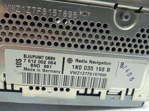 Foto 3ª: Sistema GPS Volkswagen Passat 2.0 TDI 140CV 103KW [BKP] (2006)