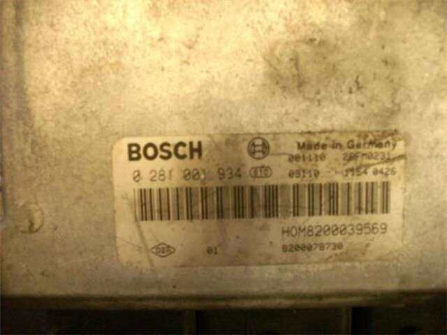 Foto 2ª: Centralita Motor ECU Renault Scenic 1.9 DCI AUTHENTIQUE [1.9 LTR. - 75 KW DCI DIESEL CAT] I (JA...)(1999-_) [K9QK732]
