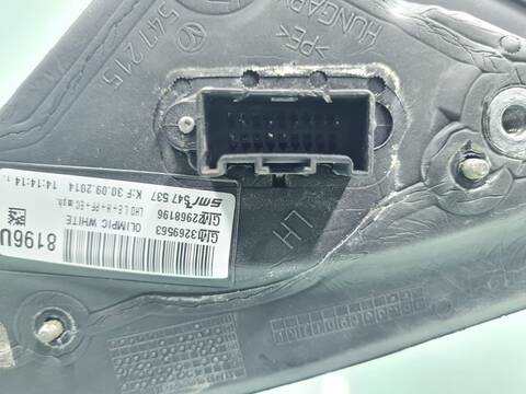 Foto 3ª: Retrovisor Izquierdo Opel Insignia EXCELLENCE BERLINA 140CV 103KW [A20DTE] (1950)